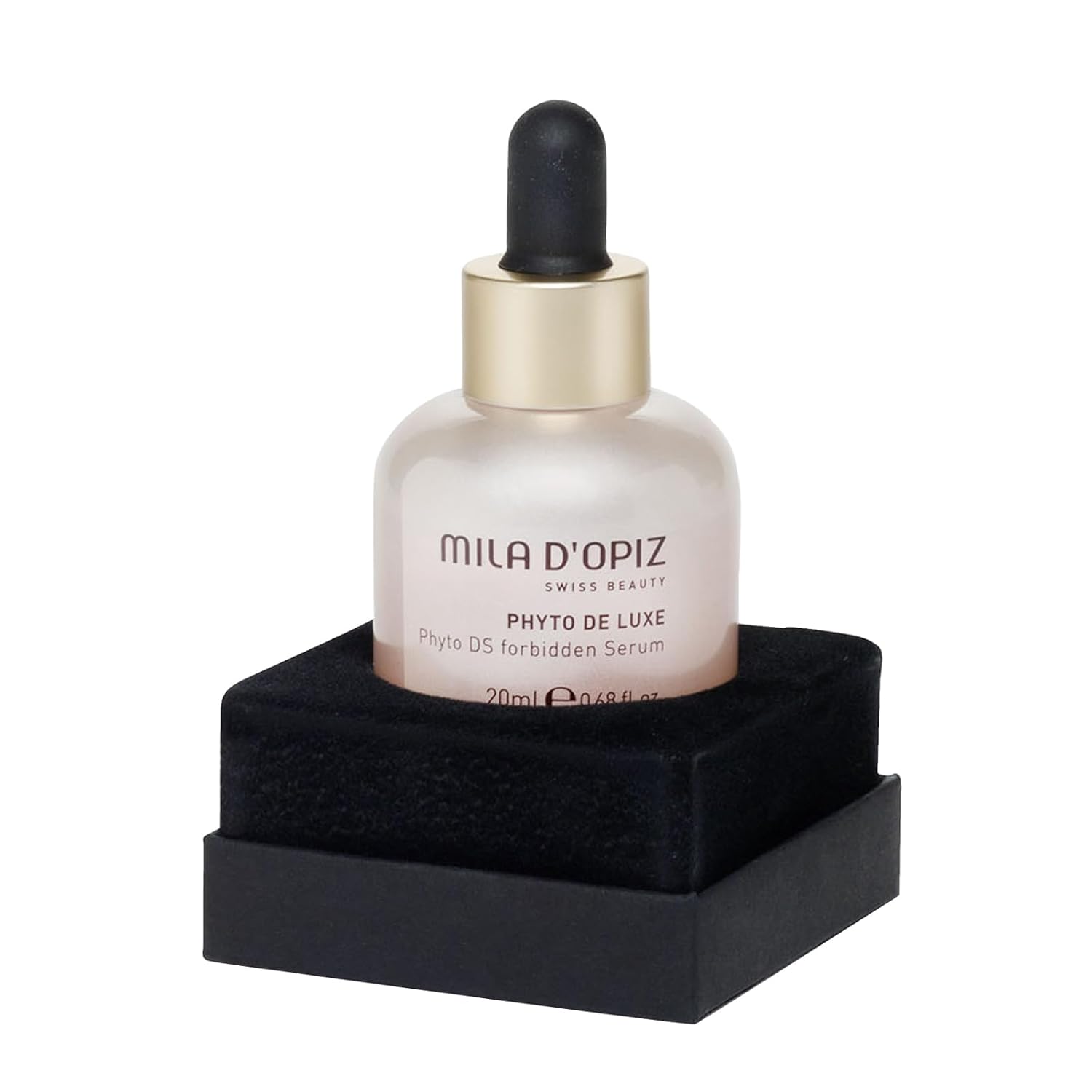 Mila d'Opiz Phyto De Luxe DS Forbidden Serum -Skin Firming Face Serum for Women and Men - Anti Aging Serum with Active Gold, Silk Extracts - 0.68 oz