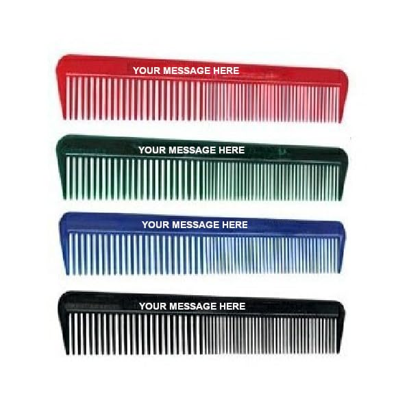 250-Qty Custom Printed Pocket Hair Combs with your Advertising Copy